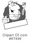 Mechanic Clipart #97496 by Hit Toon