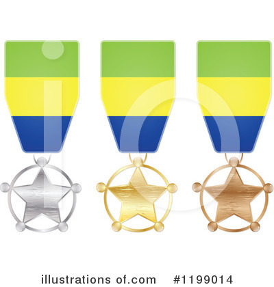 Royalty-Free (RF) Medal Clipart Illustration by Andrei Marincas - Stock Sample #1199014