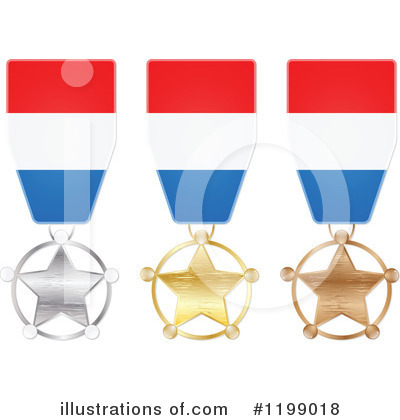 Medals Clipart #1199018 by Andrei Marincas