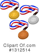 Medal Clipart #1312514 by Liron Peer
