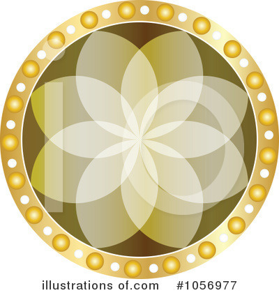 Royalty-Free (RF) Medallion Clipart Illustration by Andrei Marincas - Stock Sample #1056977