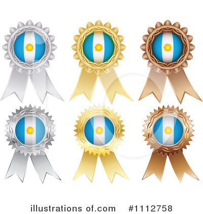 Royalty-Free (RF) Medals Clipart Illustration by Andrei Marincas - Stock Sample #1112758