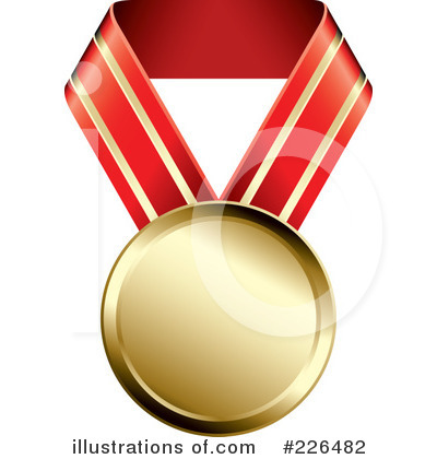 Royalty-Free (RF) Medals Clipart Illustration by TA Images - Stock Sample #226482