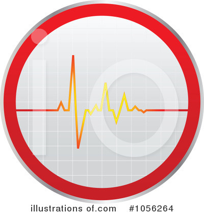 Heartbeat Clipart #1056264 by Andrei Marincas