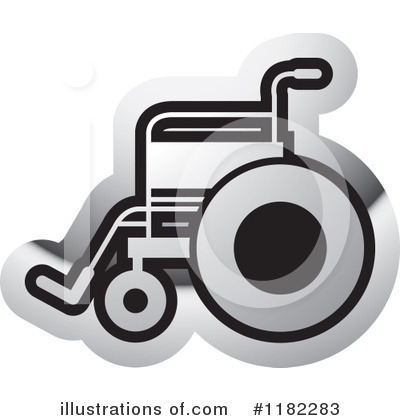 Wheelchair Clipart #1182283 by Lal Perera