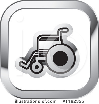Wheelchair Clipart #1182325 by Lal Perera