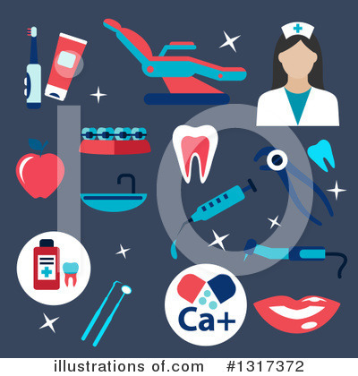 Dentist Clipart #1317372 by Vector Tradition SM
