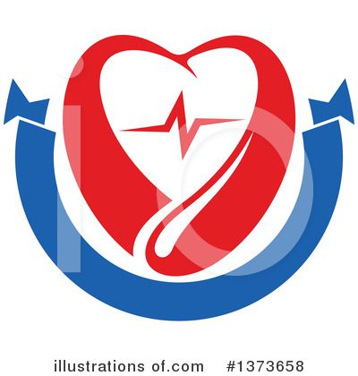Heart Clipart #1373658 by Vector Tradition SM