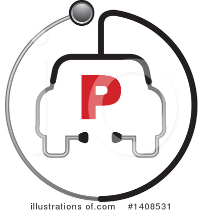 Stethoscope Clipart #1408531 by Lal Perera