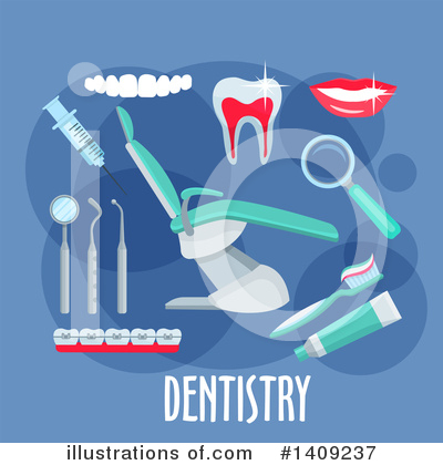 Toothpaste Clipart #1409237 by Vector Tradition SM