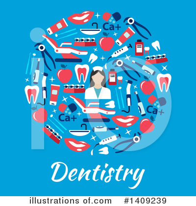 Dentist Clipart #1409239 by Vector Tradition SM