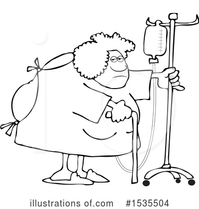 Hospital Gown Clipart #1535504 by djart