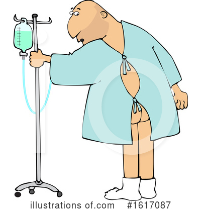 Hospital Gown Clipart #1617087 by djart