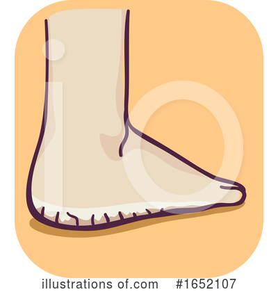 Foot Clipart #1652107 by BNP Design Studio
