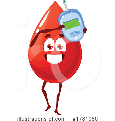 Blood Drop Clipart #1781080 by Vector Tradition SM