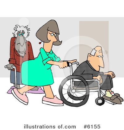 Wheelchair Clipart #6155 by djart