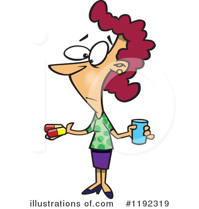 Royalty-Free (RF) Medication Clipart Illustration by toonaday - Stock Sample #1192319