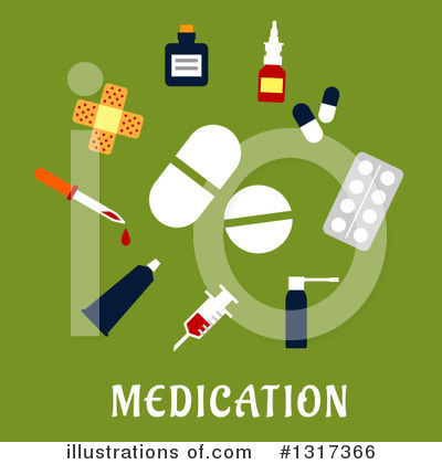 Royalty-Free (RF) Medicine Clipart Illustration by Vector Tradition SM - Stock Sample #1317366