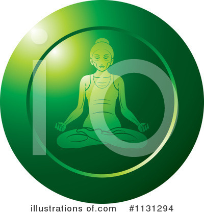 Meditate Clipart #1131294 by Lal Perera