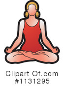 Meditating Clipart #1131295 by Lal Perera
