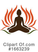 Meditating Clipart #1663239 by Vector Tradition SM