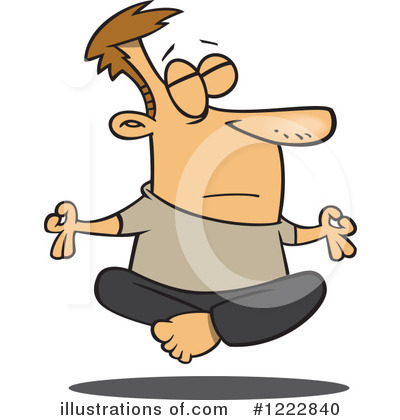 Meditation Clipart #1222840 by toonaday