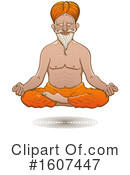 Meditation Clipart #1607447 by Zooco
