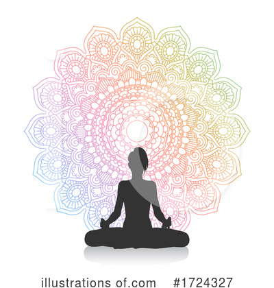 Royalty-Free (RF) Meditation Clipart Illustration by KJ Pargeter - Stock Sample #1724327