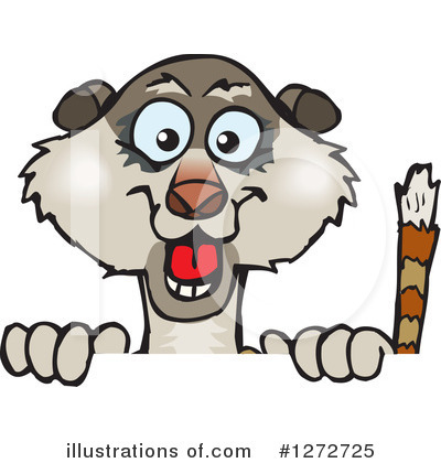 Royalty-Free (RF) Meerkat Clipart Illustration by Dennis Holmes Designs - Stock Sample #1272725