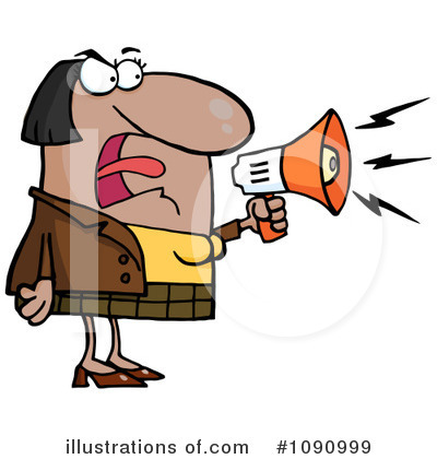 Megaphone Clipart #1090999 by Hit Toon