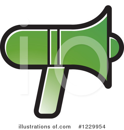 Megaphone Clipart #1229954 by Lal Perera