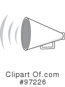 Megaphone Clipart #97226 by Pams Clipart
