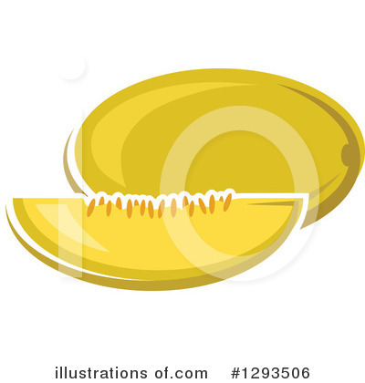 Royalty-Free (RF) Melon Clipart Illustration by Vector Tradition SM - Stock Sample #1293506