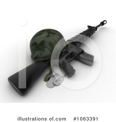 Royalty-Free (RF) Memorial Day Clipart Illustration by BNP Design Studio - Stock Sample #1063391