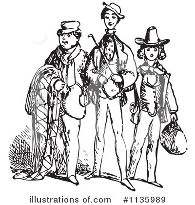 Royalty-Free (RF) Men Clipart Illustration by Picsburg - Stock Sample #1135989
