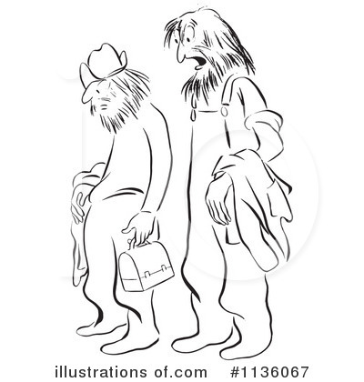 Royalty-Free (RF) Men Clipart Illustration by Picsburg - Stock Sample #1136067