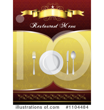 Royalty-Free (RF) Menu Clipart Illustration by merlinul - Stock Sample #1104484