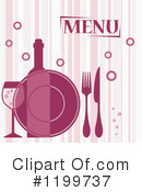 Menu Clipart #1199737 by Vector Tradition SM