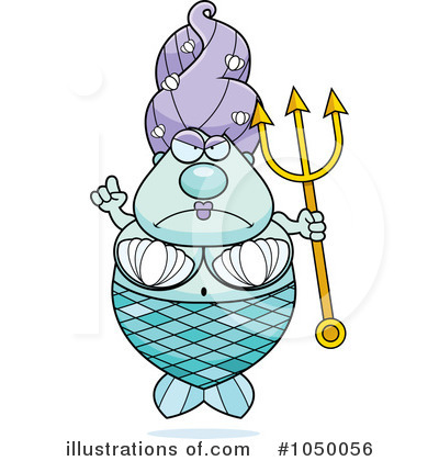 Mermaid Clipart #1050056 by Cory Thoman