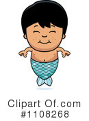 Mermaid Clipart #1108268 by Cory Thoman