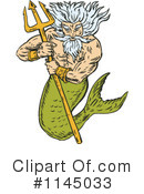 Mermaid Clipart #1145033 by patrimonio