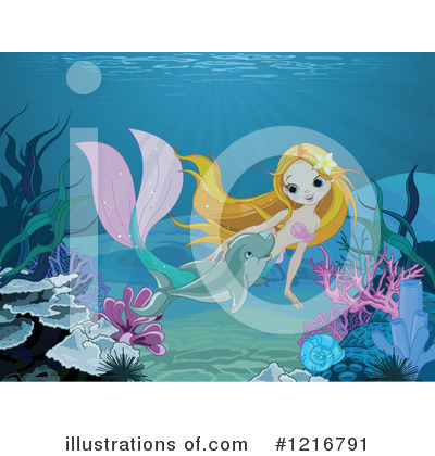 Dolphins Clipart #1216791 by Pushkin
