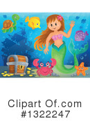 Mermaid Clipart #1322247 by visekart