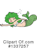 Mermaid Clipart #1337257 by lineartestpilot