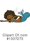 Mermaid Clipart #1337273 by lineartestpilot