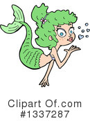 Mermaid Clipart #1337287 by lineartestpilot