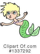Mermaid Clipart #1337292 by lineartestpilot