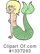 Mermaid Clipart #1337293 by lineartestpilot