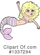 Mermaid Clipart #1337294 by lineartestpilot