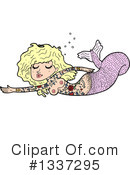 Mermaid Clipart #1337295 by lineartestpilot